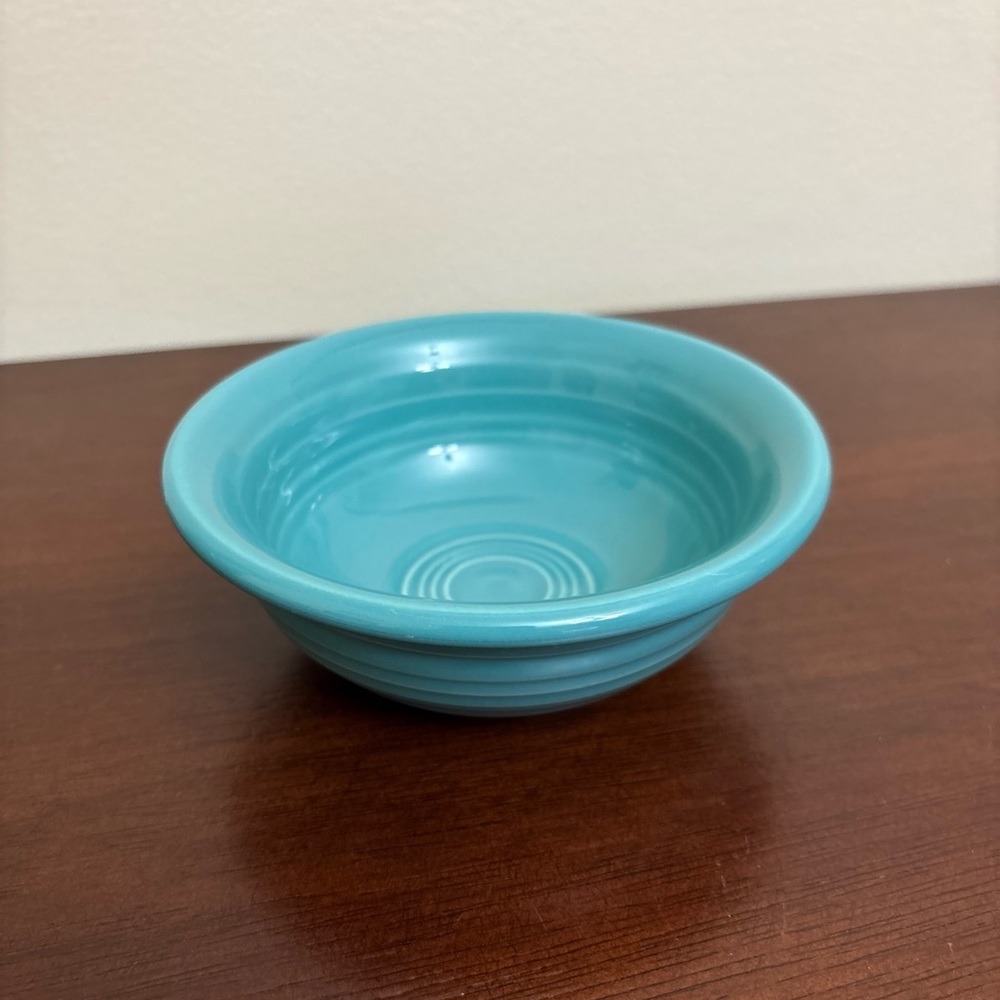 FiestaWare Turquoise Fruit Desert Bowl 5” Retired